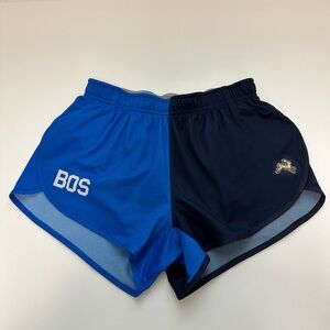 Tracksmith Twilight Split Shorts xsmall navy/royal blue